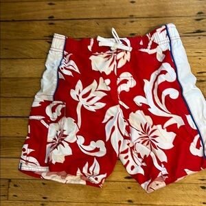 Tropical swim trunks